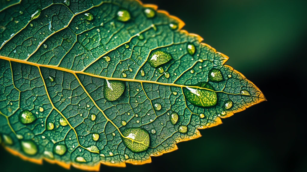 a close-up highly detailed shot of leaf veins phone wallpaper 4k