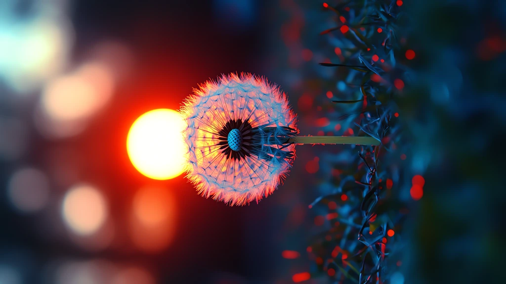 a close-up of a dandelion with its delicate seeds phone wallpaper 4k