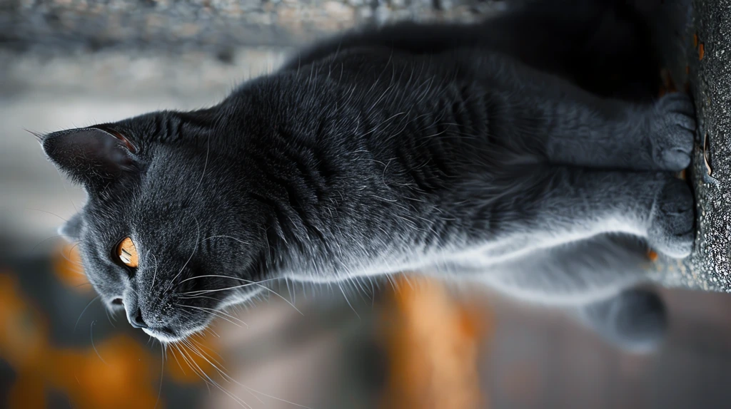 a cute british shorthair cat phone wallpaper 4k