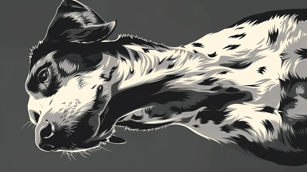 a dog illustration vector art phone wallpaper 4k