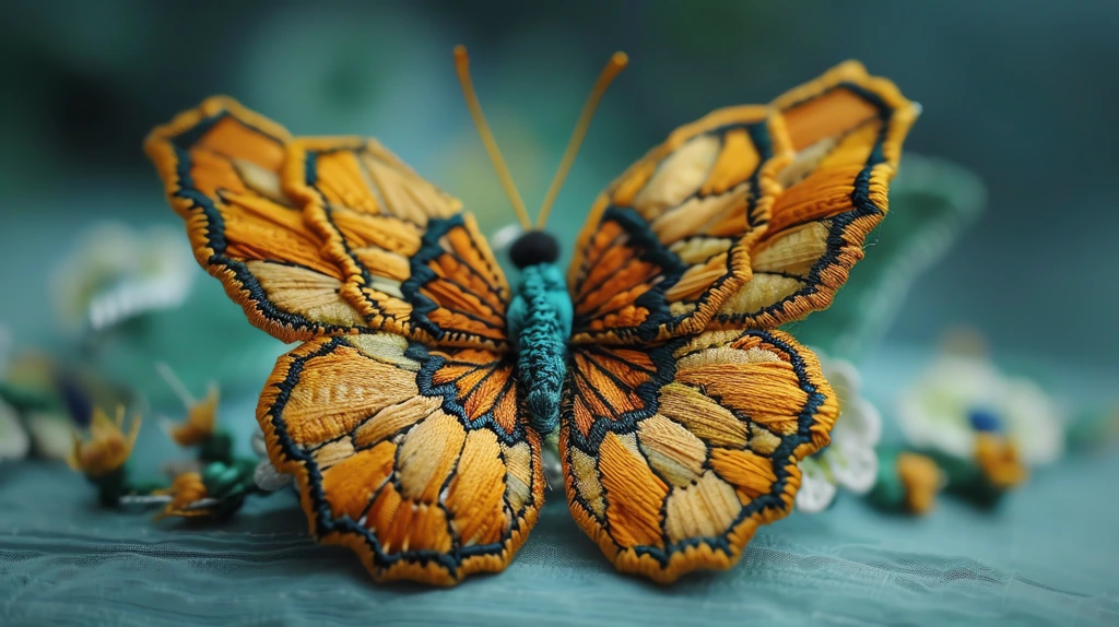 a handmade irregular butterfly gracefully desktop wallpaper 4k