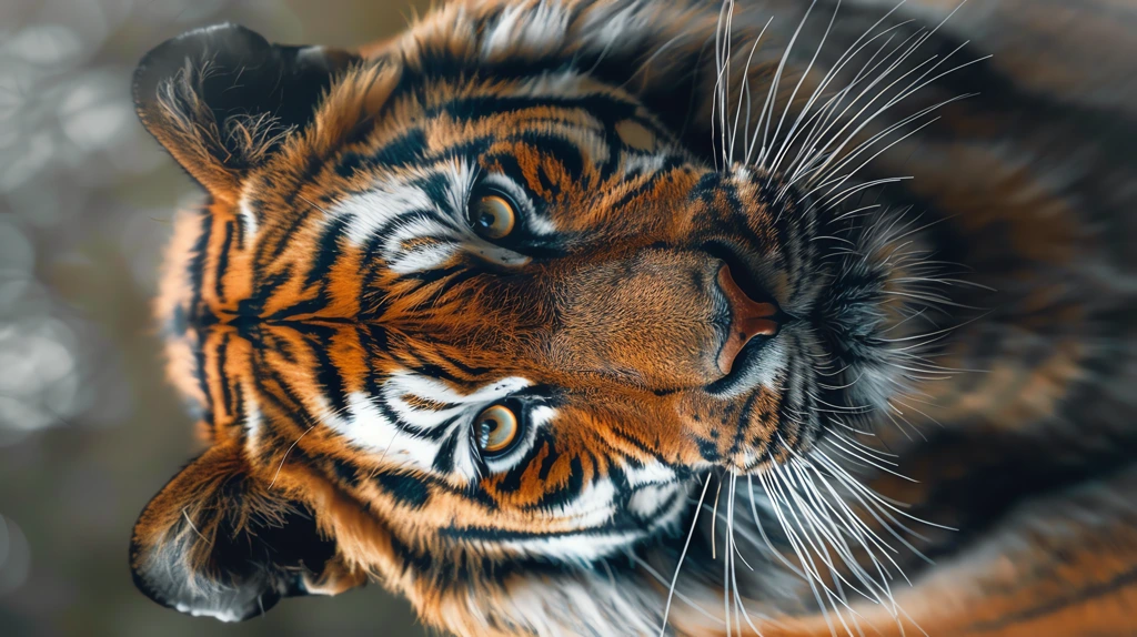 a tiger looking phone wallpaper 4k