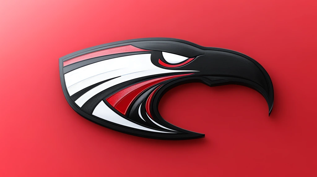 alternate atlanta falcons 3d team desktop wallpaper 4k