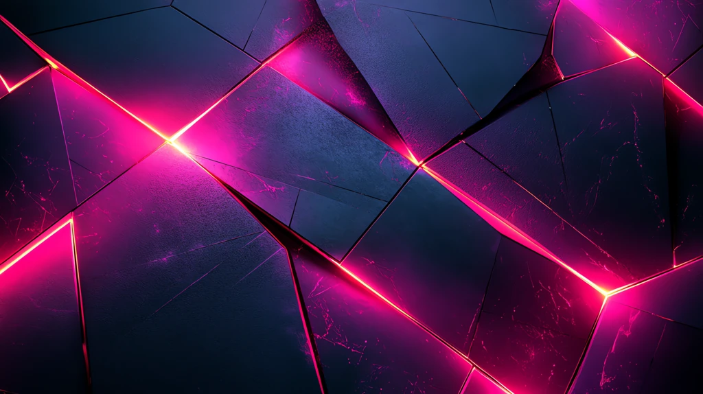 an abstract design made of lines of neon light version one desktop wallpaper 4k