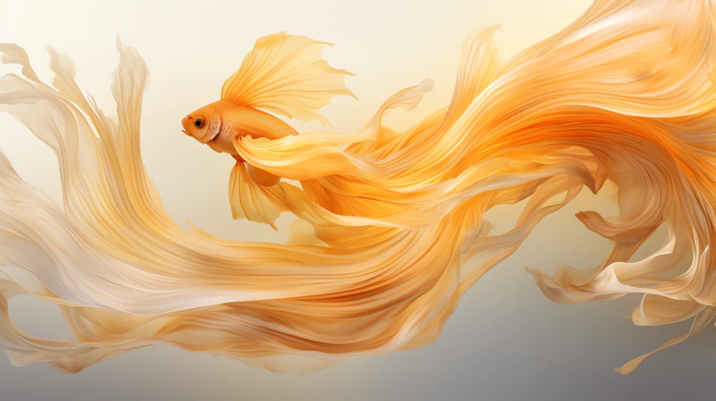 an image of a beautiful thai fighting fish ethereal ink flowing in water desktop wallpaper 4k