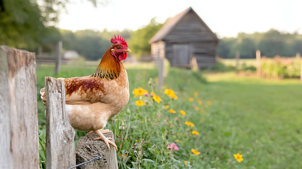 an inspirational backyard chicken coop a charming rustic aesthetic desktop wallpaper 4k