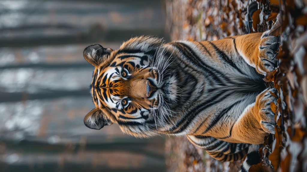 an majestic tiger phone wallpaper 4k