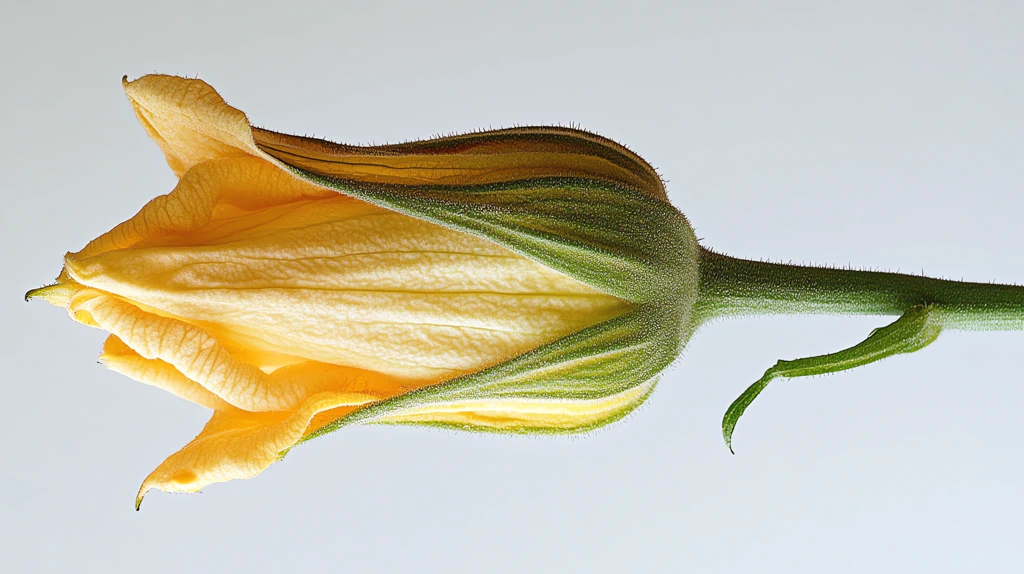 an okra flower showcasing its delicate phone wallpaper 4k