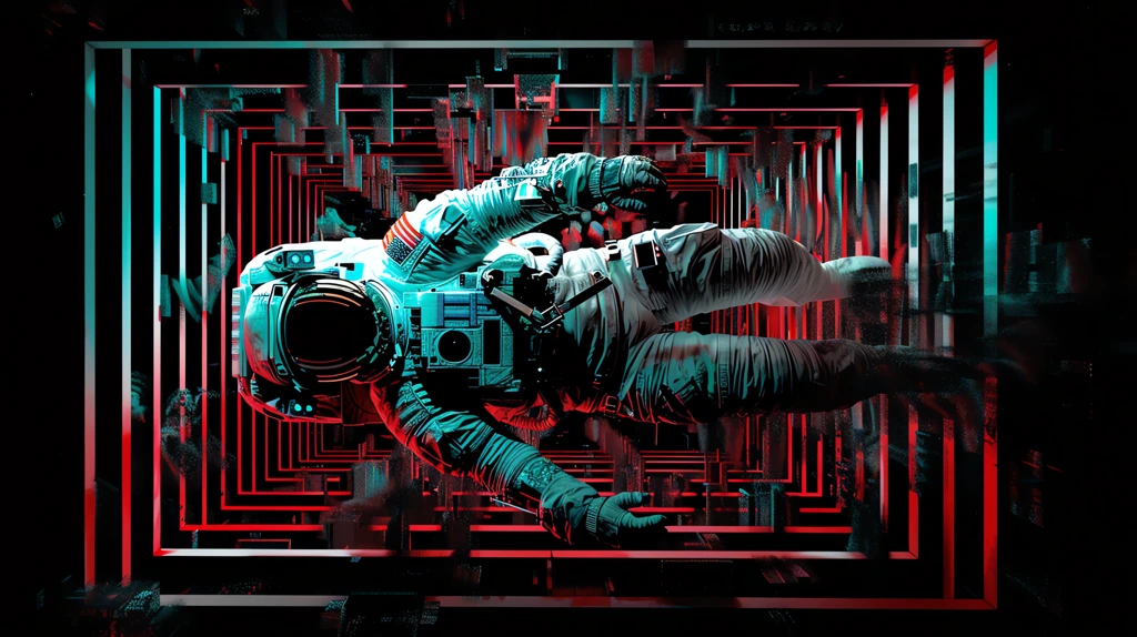 astronaut starring into rectangular phone wallpaper 4k