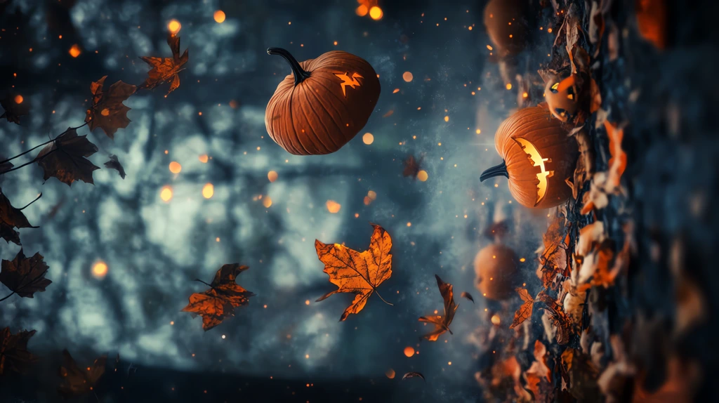 autumn halloween mood magnificent phone wallpaper 4k