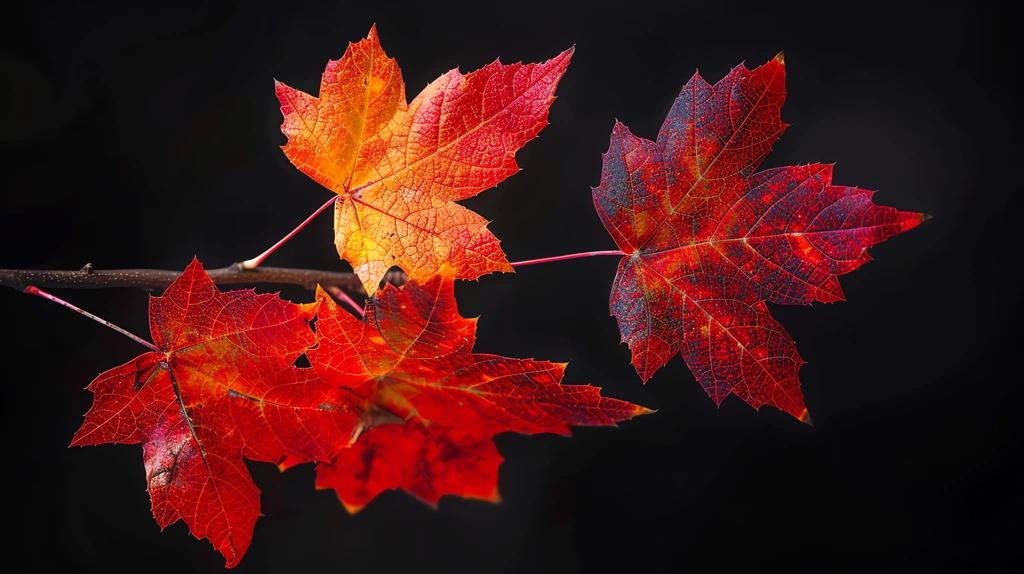 autumn maple leaves phone wallpaper 4k