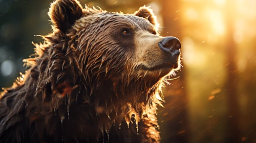 bear portrait 3 animals desktop wallpaper full hd 4k free download