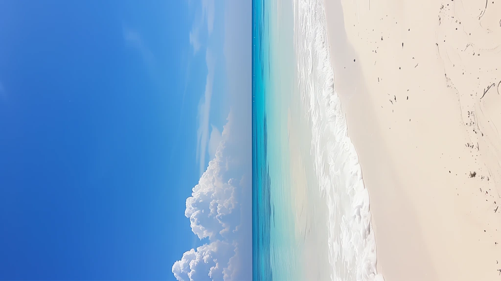 beautiful sea and beach phone wallpaper 4k