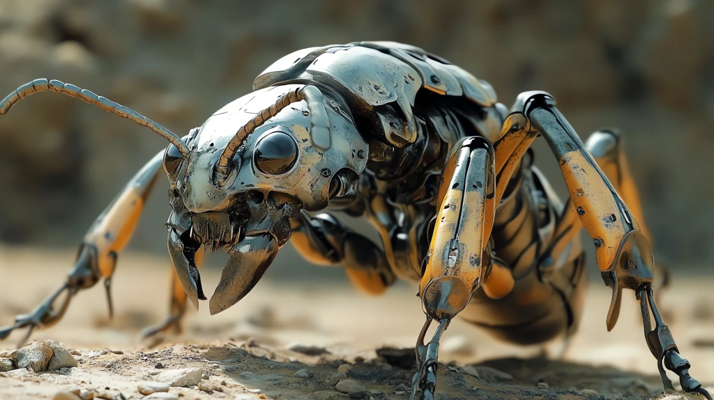 big ant exoskeleton desktop wallpaper 4k