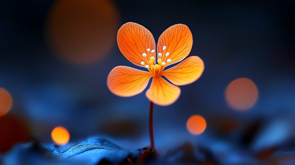 bright yellow flower with delicate petals sharp contrast against a dark desktop wallpaper 4k