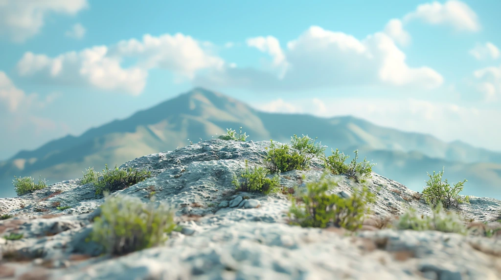 close up no mountain divine landscape of hill surrealism minimalist desktop wallpaper 4k