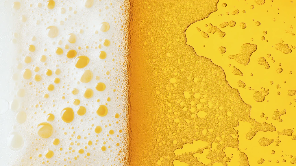 close-up of a yellow beer texture phone wallpaper 4k