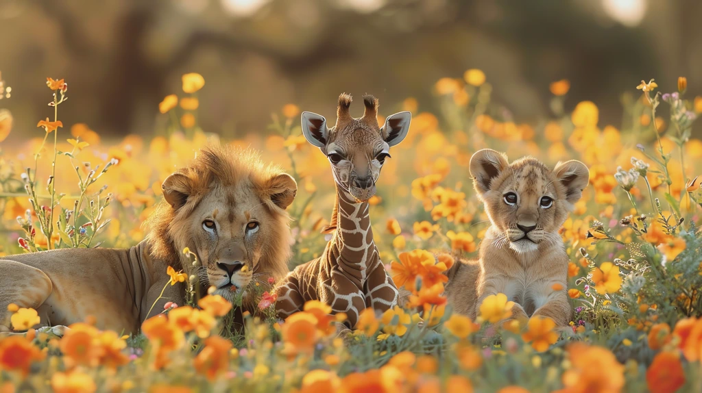 cute adorable wild animals desktop wallpaper 4k