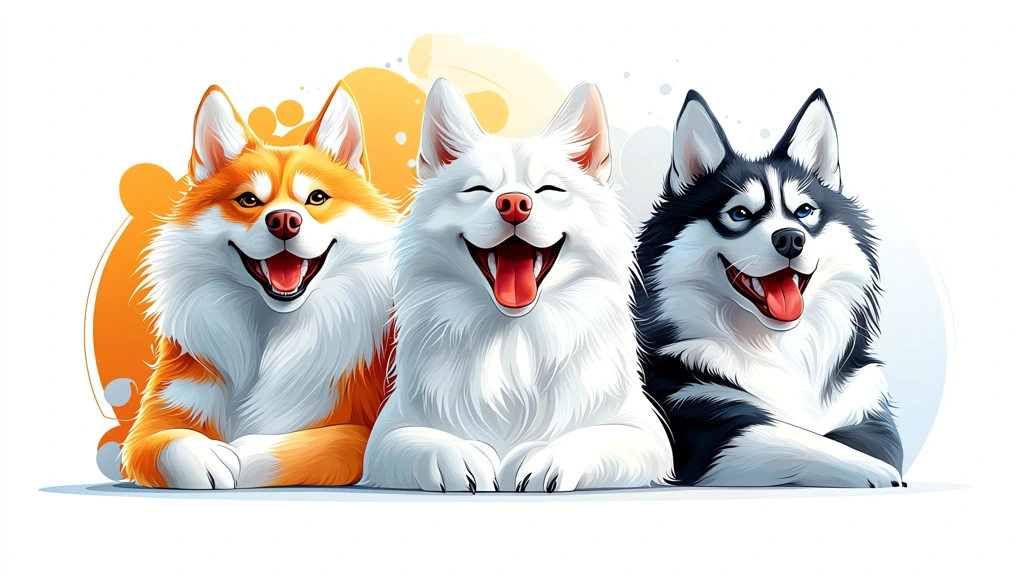 cute and funny cartoon characters dog desktop wallpaper 4k