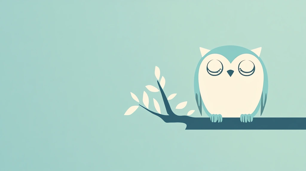 cute minimalist owl desktop wallpaper 4k