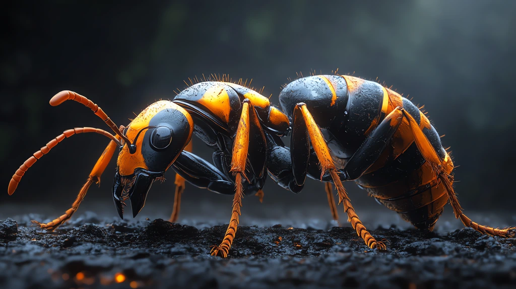 detail ant exoskeleton desktop wallpaper 4k