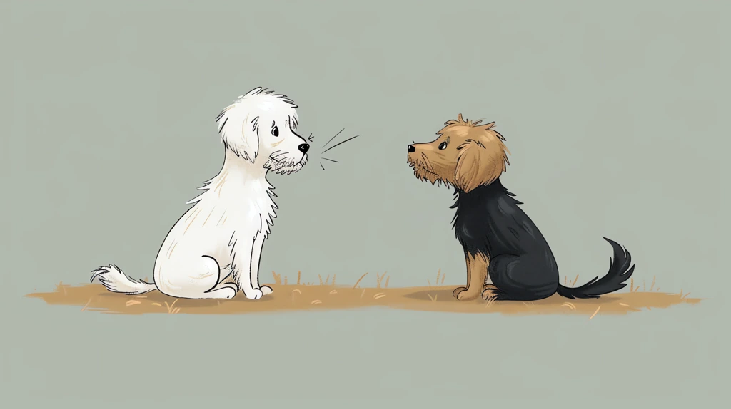 dog art in the style of randall munroe and liz climo desktop wallpaper 4k