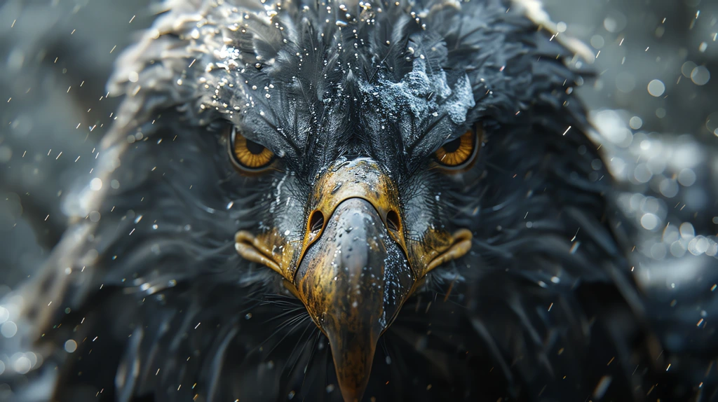 eagle animal fighting desktop wallpaper 4k