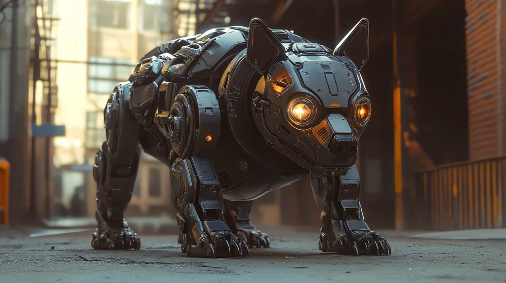 eavly armored robo dog police patrol version two desktop wallpaper 4k