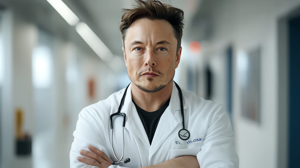 elon musk doctor desktop wallpaper 4k