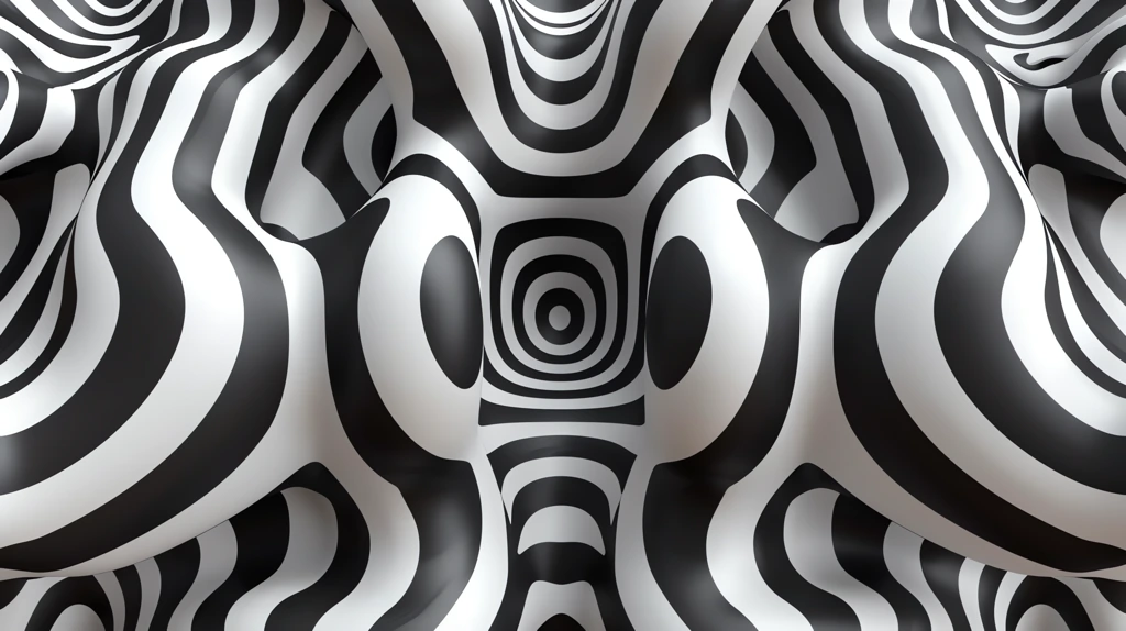 endless optical illusion desktop wallpaper 4k
