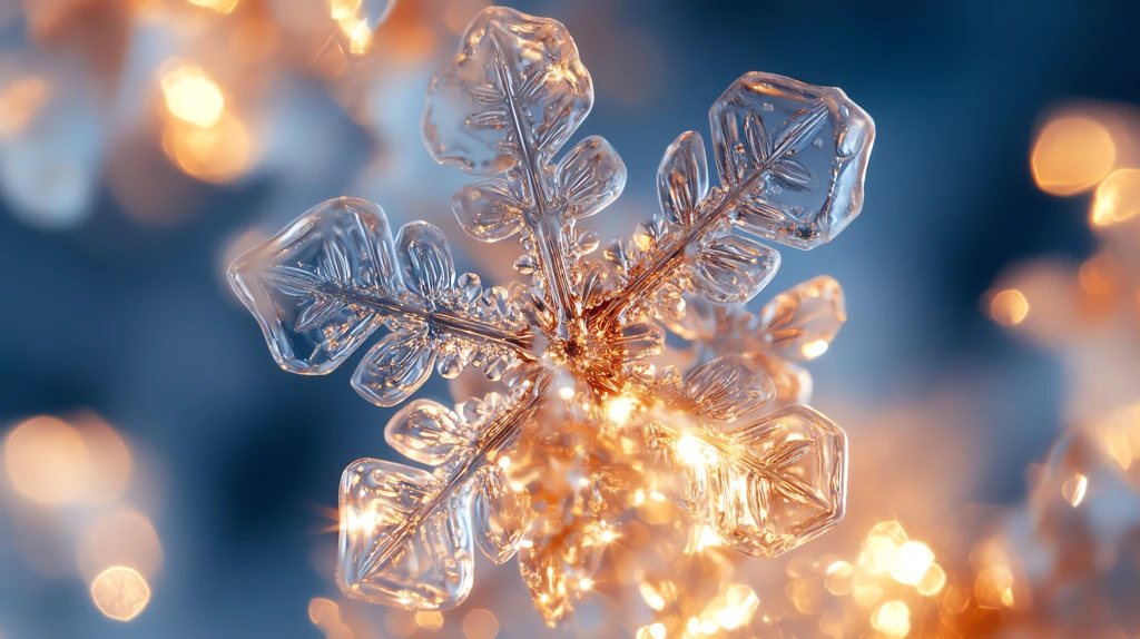 every snowflake is a work of art version one phone wallpaper 4k