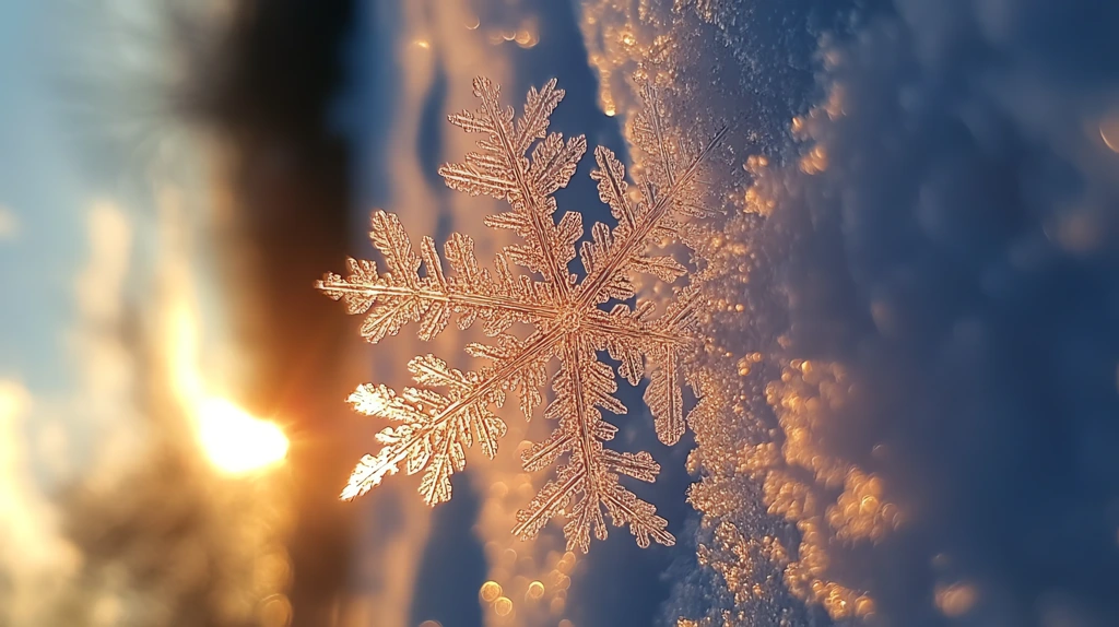 every snowflake is a work of art version two phone wallpaper 4k