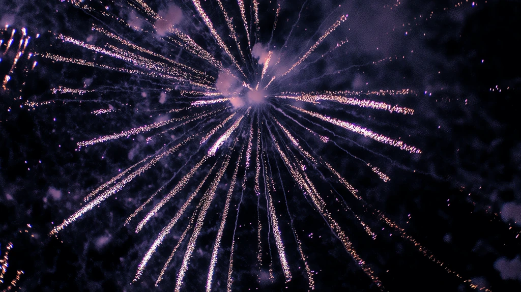 fireworks in the night phone wallpaper 4k