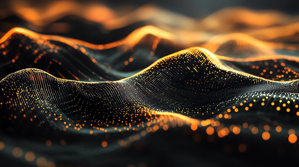 flowing abstract wave lines desktop wallpaper 4k