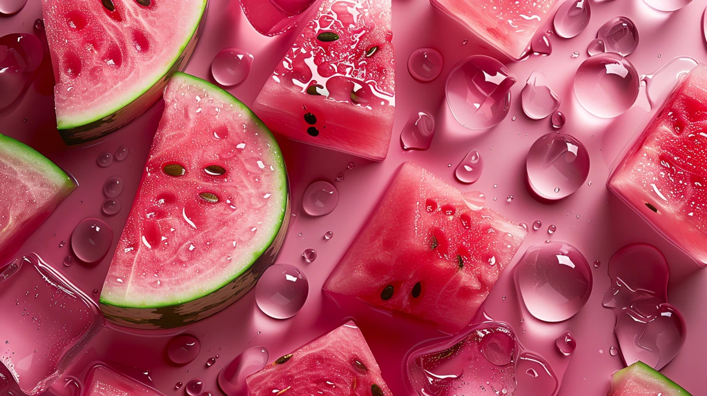 fresh watermelon desktop wallpaper 4k