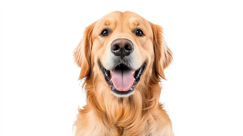 golden retriever in the wind smile desktop wallpaper 4k