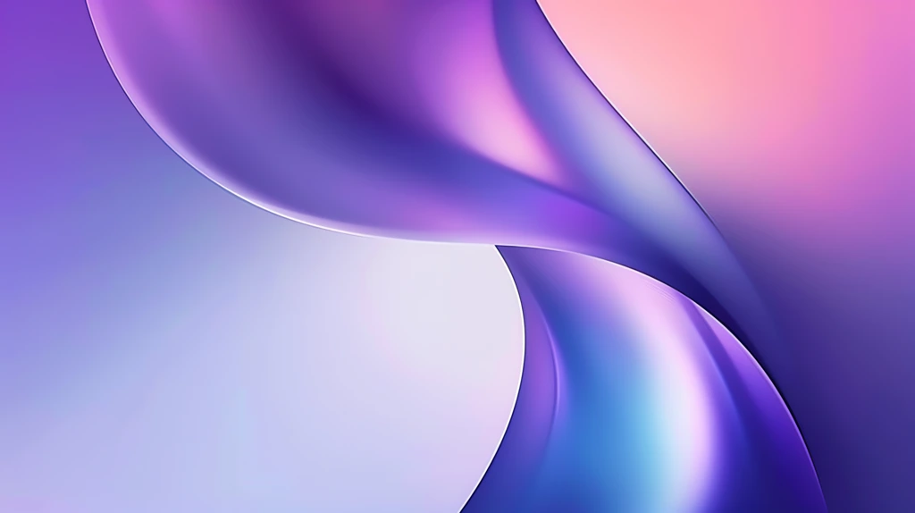 gradient color with smooth curves phone wallpaper 4k