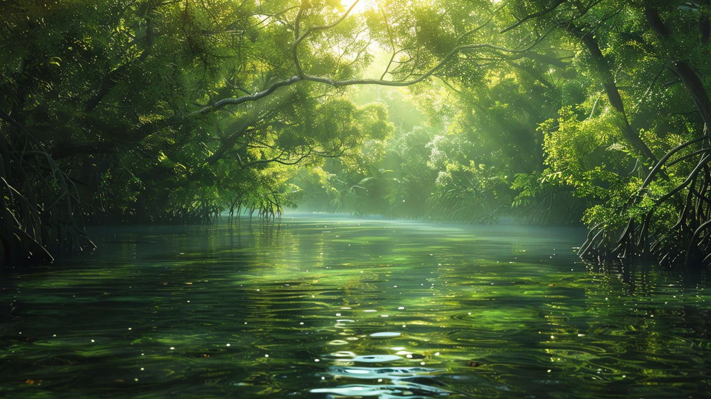 green mangroves desktop wallpaper 4k