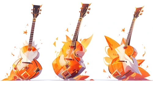 guitar and cello 1 16x9 anime manga desktop wallpaper online free download 4k