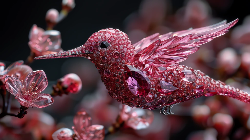 high jewelry brooch bird shape bird flat shape desktop wallpaper 4k