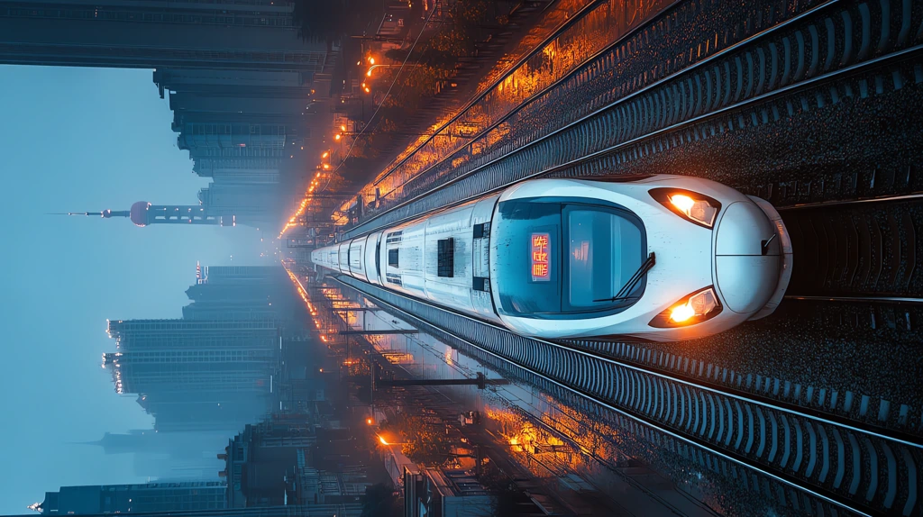 high-speed train airflow version four phone wallpaper 4k