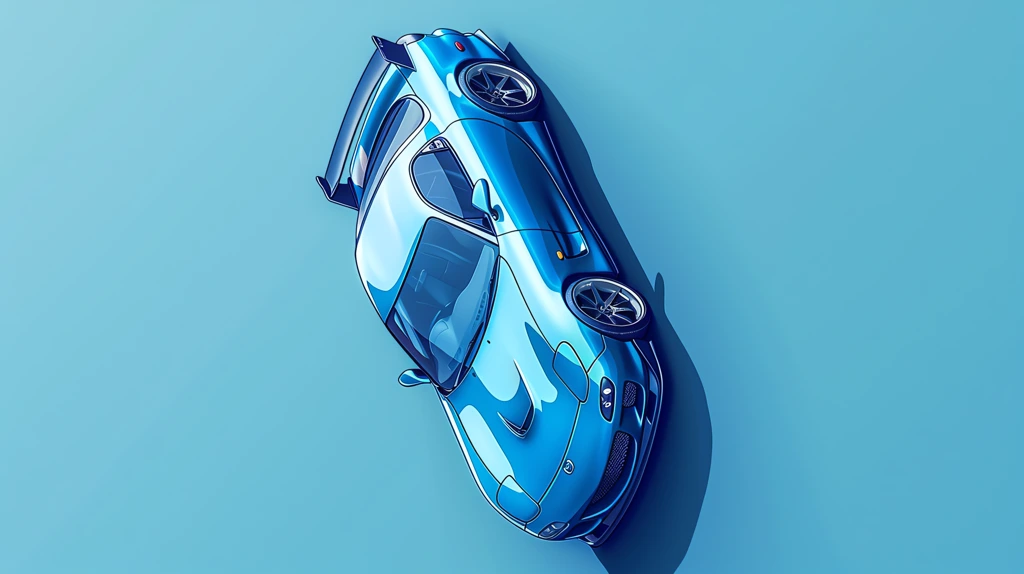 illustration to feature a visually tuned and customized car phone wallpaper 4k