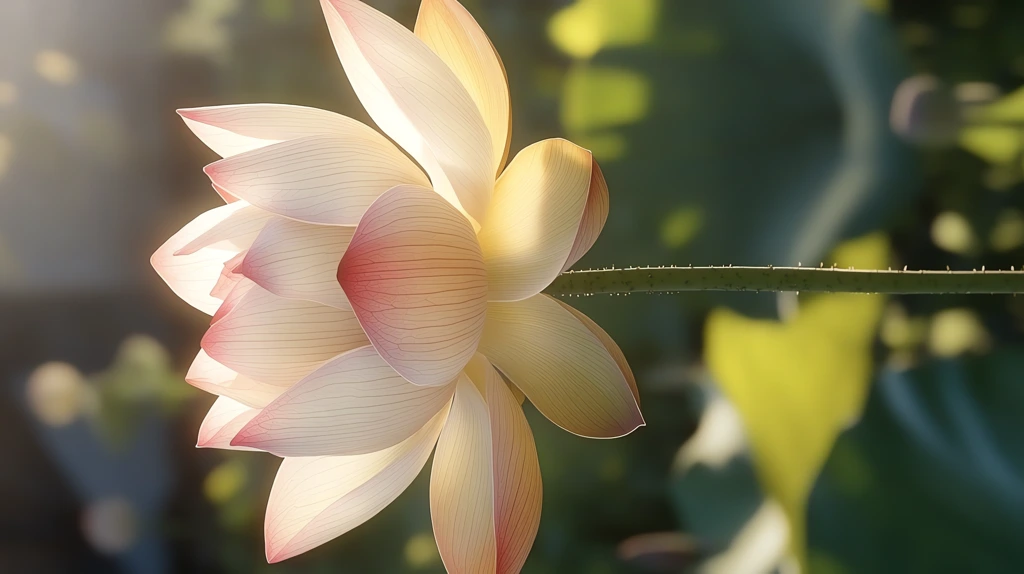 lotus bright sunshine phone wallpaper 4k