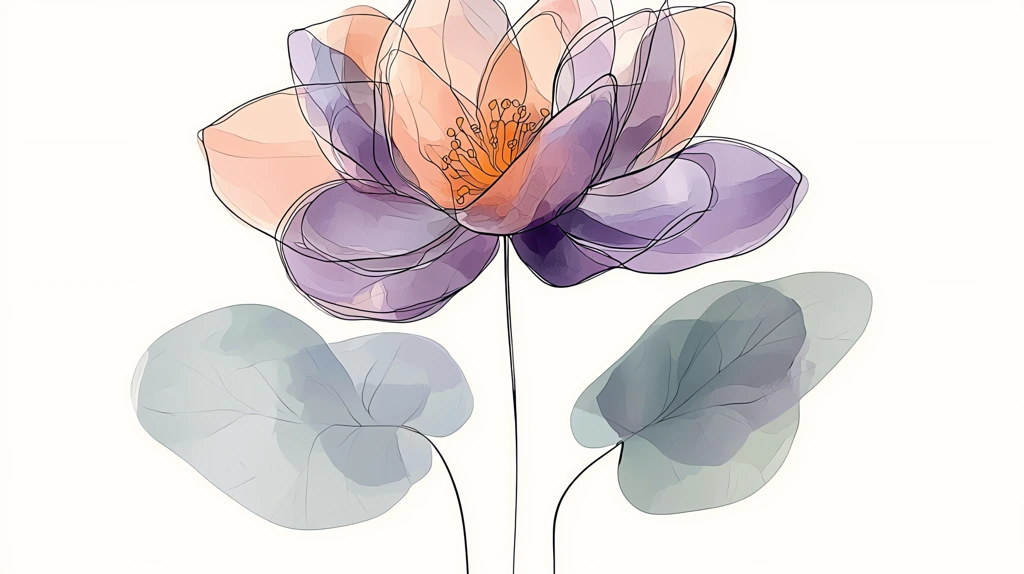 lotus flower minimalistic print royal purple colors desktop wallpaper 4k