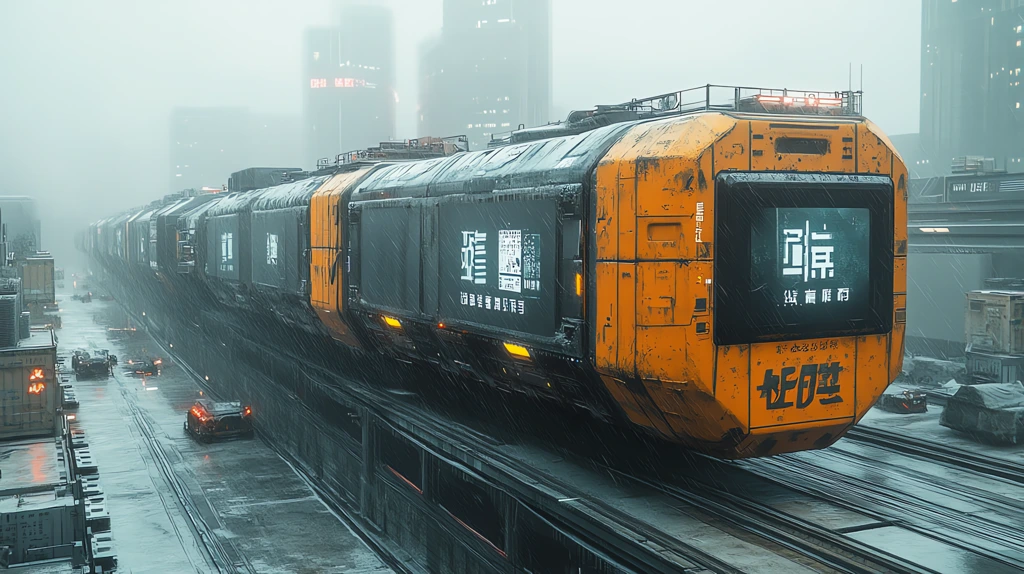 maglev urban railchongqing futuristic container style structurein the style of simon st desktop wallpaper 4k