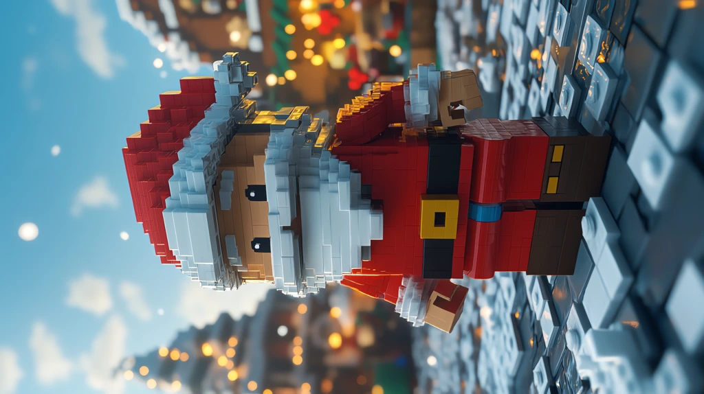 minecraft heroes celebrate holidays version one phone wallpaper 4k