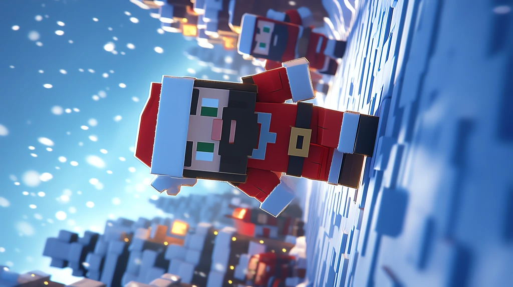 minecraft heroes celebrate holidays version two phone wallpaper 4k