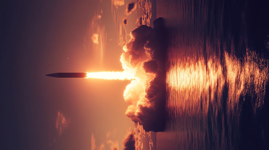 nuclear icbm taking off phone wallpaper 4k