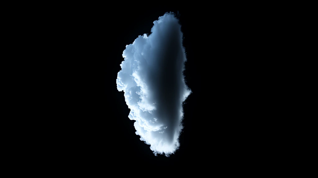 one realistic white cloud phone wallpaper 4k