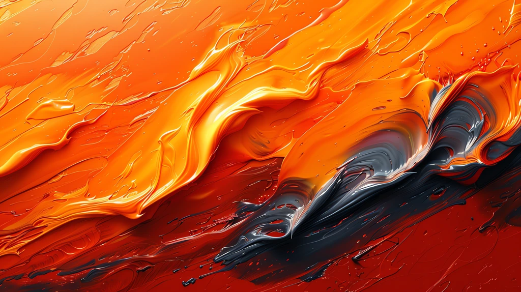 orange acrylic paint for digital devices vibrant and dynamic abstract desktop wallpaper 4k